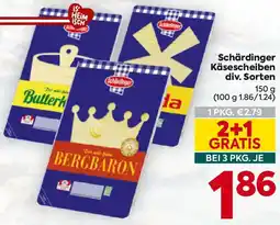 Billa Schärdinger Käsescheiben Angebot