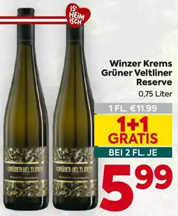 Billa Winzer Krems Grüner Veltliner Reserve Angebot