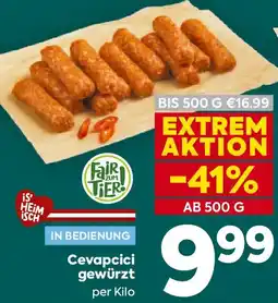Billa Cevapcici gewürzt Angebot