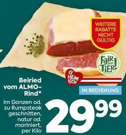 Billa Beiried vom ALMO Rind Angebot