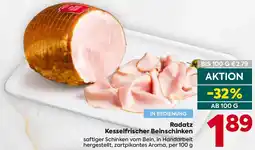 Billa Radatz Kesselfrischer Beinschinken Angebot