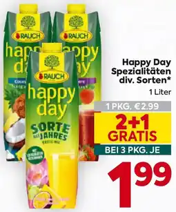 Billa Happy Day Spezialitäten Angebot