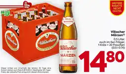 Billa Villacher Märzen Angebot
