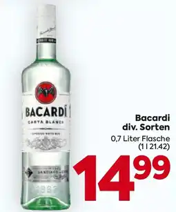 Billa Bacardi Angebot