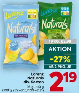 Billa Lorenz Naturals Angebot