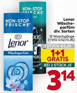 Billa Lenor Wäscheparfüm Angebot