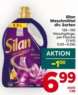 Billa Silan Waschmittel Angebot