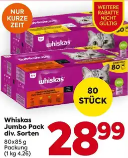 Billa Whiskas Jumbo Pack Angebot