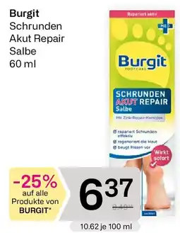 Bipa Burgit Schrunden Akut Repair Salbe Angebot