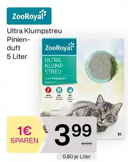Bipa ZooRoyal Ultra Klumpstreu Pinienduft Angebot