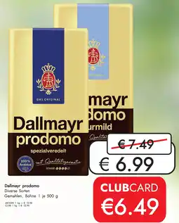Travel FREE Dallmayr prodomo Angebot