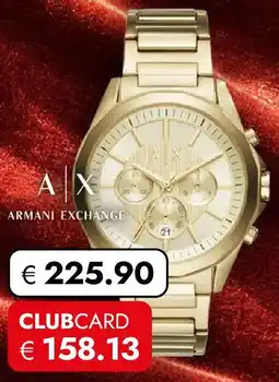 Travel FREE ARMANI EXCHANGE Armbanduhr Angebot