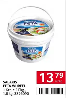 Transgourmet Salakis Feta Würfel Angebot
