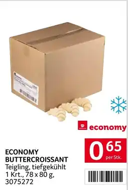 Transgourmet Economy Buttercroissant Angebot