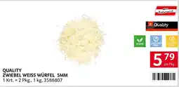 Transgourmet Quality Zwiebel Weiss Würfel 5MM Angebot