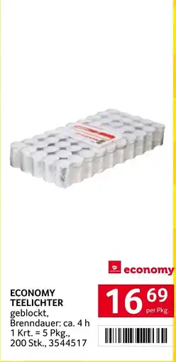 Transgourmet Economy Teelichter Angebot