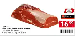 Transgourmet Quality Jungstier Schulterscherzel Angebot