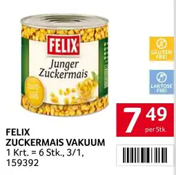 Transgourmet Felix Zuckerm Mais Vakuum Angebot