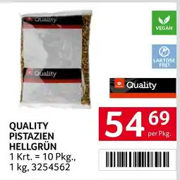 Transgourmet Quality Pistazien Hellgrün Angebot