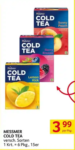 Transgourmet Messmer Cold Tea Angebot