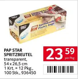 Transgourmet Pap Star Spritzbeutel Angebot