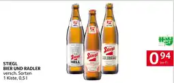 Transgourmet Stiegl Bier und Radler Angebot
