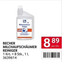 Transgourmet Becher Milchaufschaumer Reiniger Angebot
