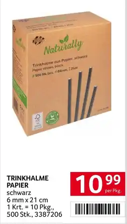 Transgourmet Naturally Trinkhalme Papier Angebot