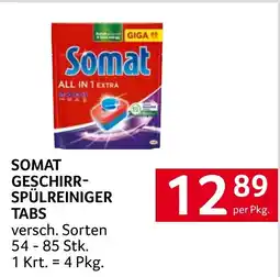 Transgourmet Somat Geschirrspülmittel Tabs Angebot