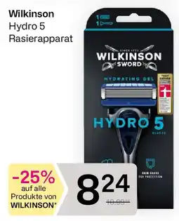 Bipa Wilkinson Hydro 5 Rasierapparat Angebot