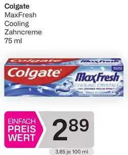 Bipa Colgate MaxFresh Cooling Zahncreme Angebot