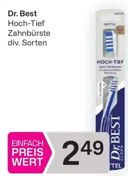Bipa Dr. Best Hoch-Tief Zahnbürste Angebot