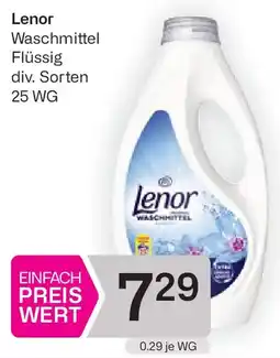 Bipa Lenor Waschmittel Flüssig Angebot