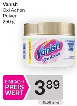 Bipa Vanish Oxi Action Pulver Angebot