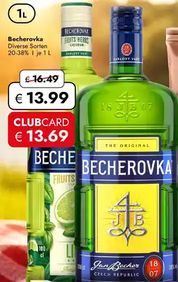 Travel FREE Becherovka Angebot