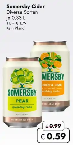Travel FREE Somersby Cider Angebot