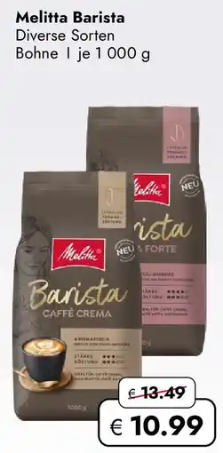 Travel FREE Melitta Barista Angebot