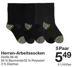 Zeeman Herren-Arbeitssocken Angebot
