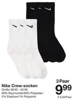 Zeeman Nike Crew-socken Angebot
