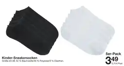 Zeeman Kinder-Sneakersocken Angebot