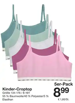 Zeeman Kinder-Croptop Angebot