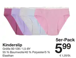 Zeeman Kinderslip Angebot