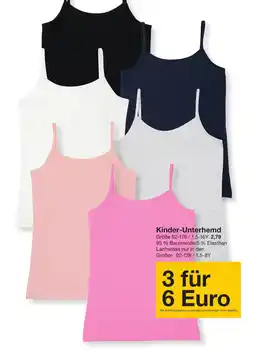Zeeman Kinder-Unterhemd Angebot
