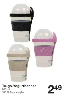 Zeeman To-go-Yogurtbecher Angebot
