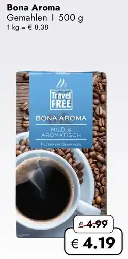 Travel FREE Bona Aroma Angebot