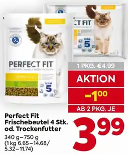 Billa Perfect Fit Frischebeutel 4 Stk. od. Trockenfutter Angebot