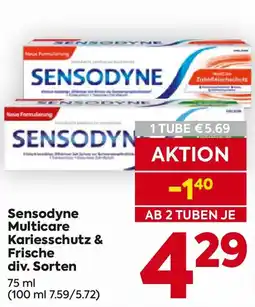 Billa Sensodyne Multicare Kariesschutz & Frische Angebot
