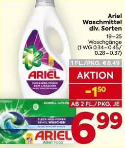 Billa Ariel Waschmittel Angebot