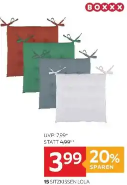 XXXLutz Boxxx sitzkissen lola Angebot