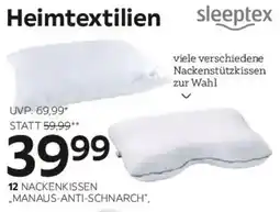 XXXLutz Sleeptex nackenkissen manaus-anti-schnarch Angebot